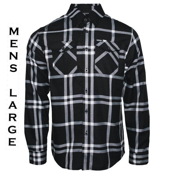 DIXXON FLANNEL - DECADE Flannel Shirt - Men's L - Picture 1 of 16